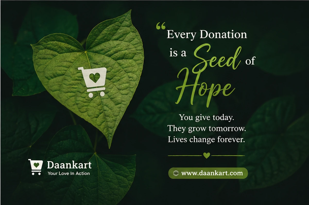 Every donation is a seed of hope