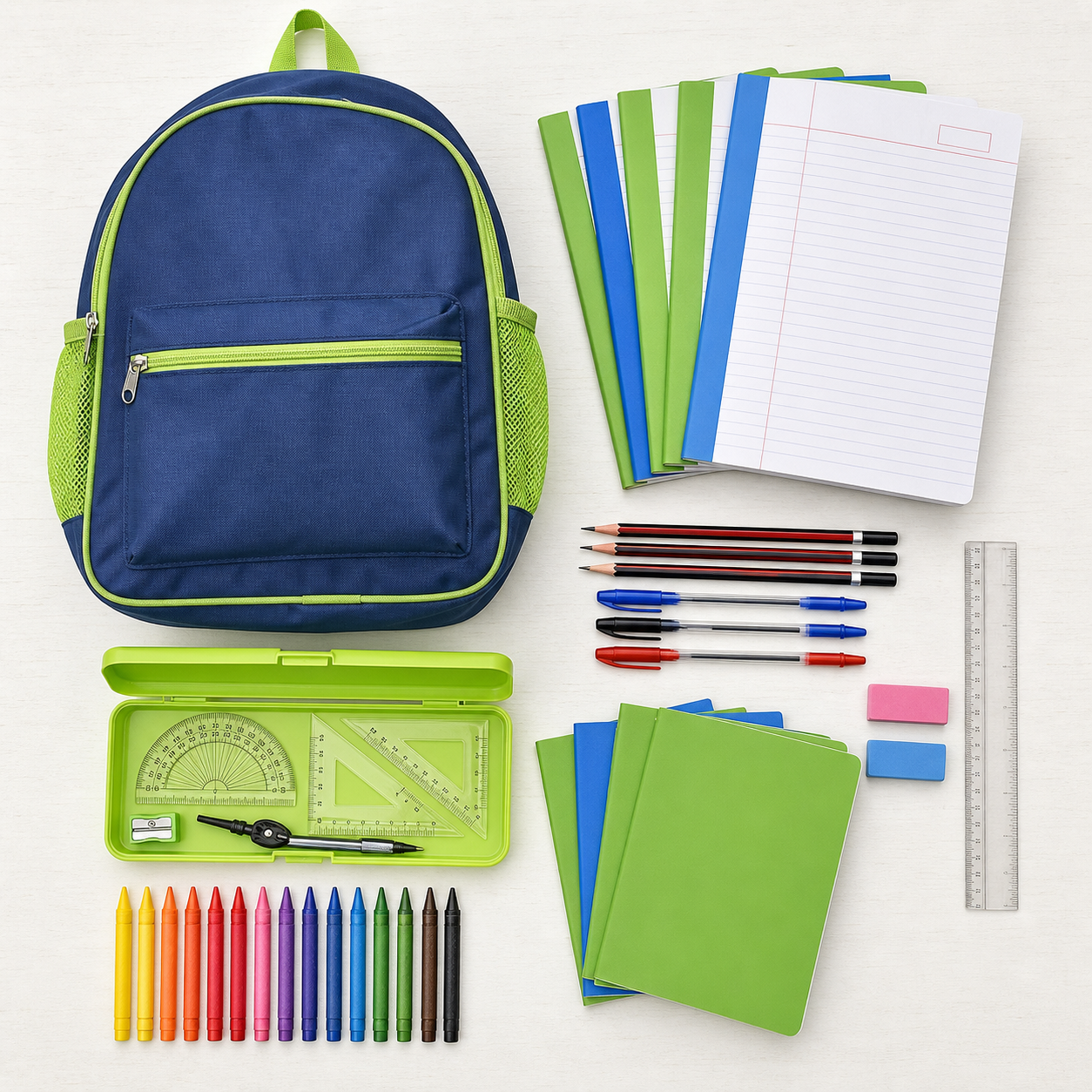 Notebook and stationery donation kit